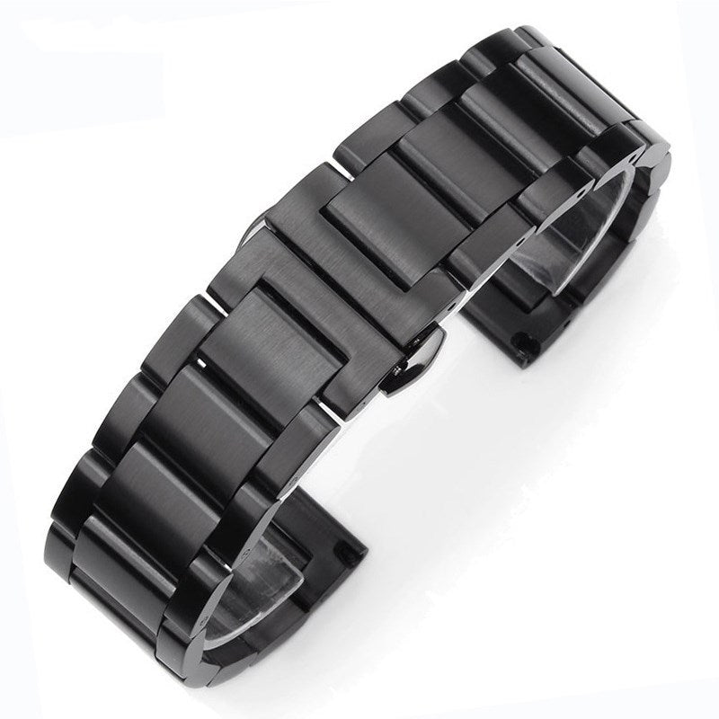 High-Quality Stainless Steel Three-Bead Automatic Buckle Strap