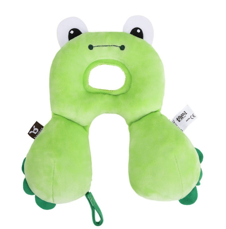 Baby Safety U-shaped Car Seat Pillow With Protective Cover
