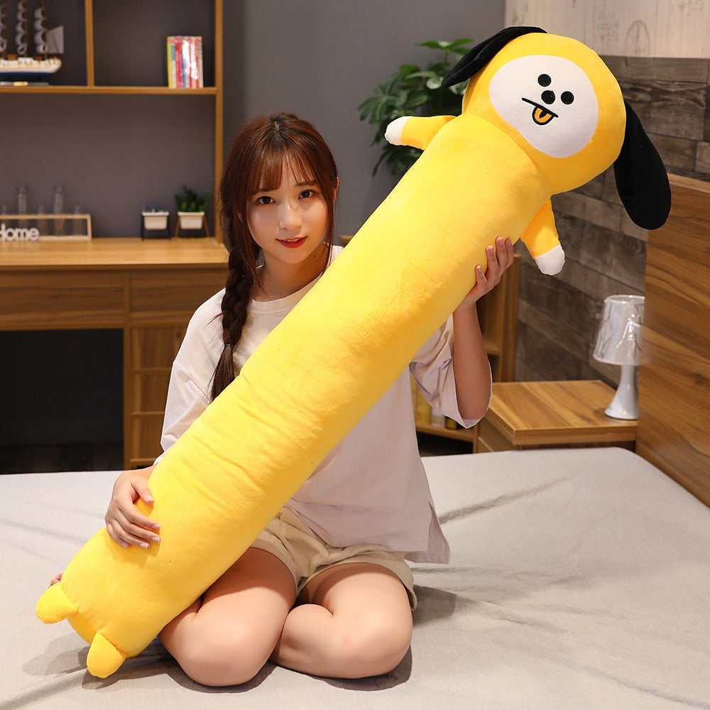 Long Hug Pillow Coat Zipper Removable Plush Toy