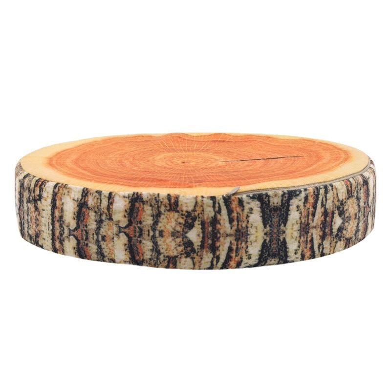 Creative High Simulation Round Stump Pillow