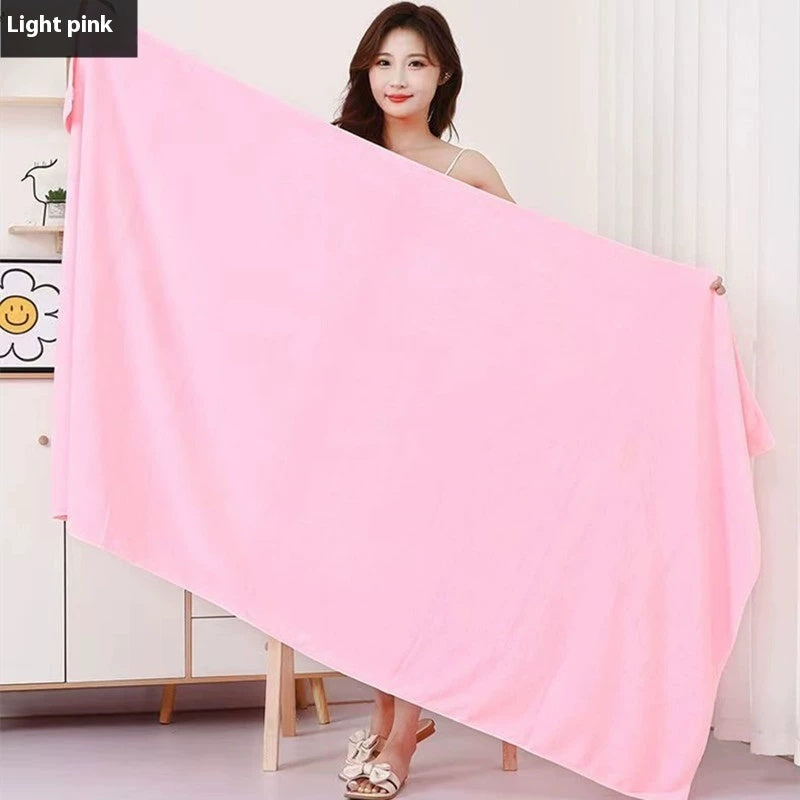 Beauty Salon Bath Towels Bed Towel Massage Pedicure Bed Sheet Hotel Bath Towel Water-absorbing Quick-drying Sweat Steaming Household Large Bath Towel