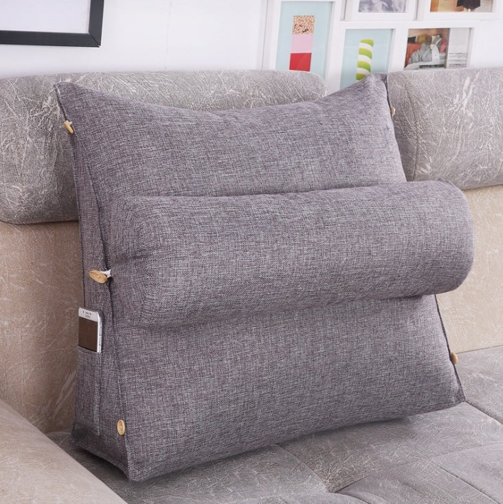 Bedside triangle cushion