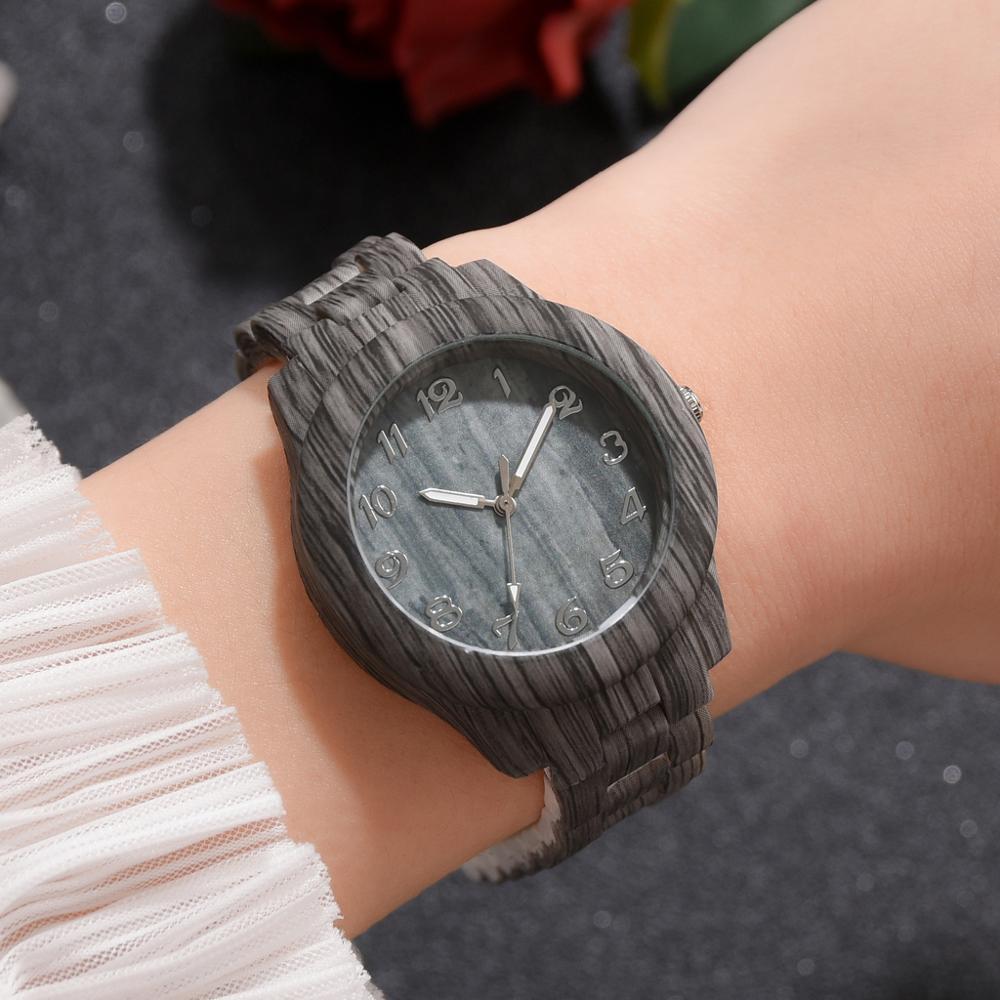 New imitation wood shell coconut shell watch