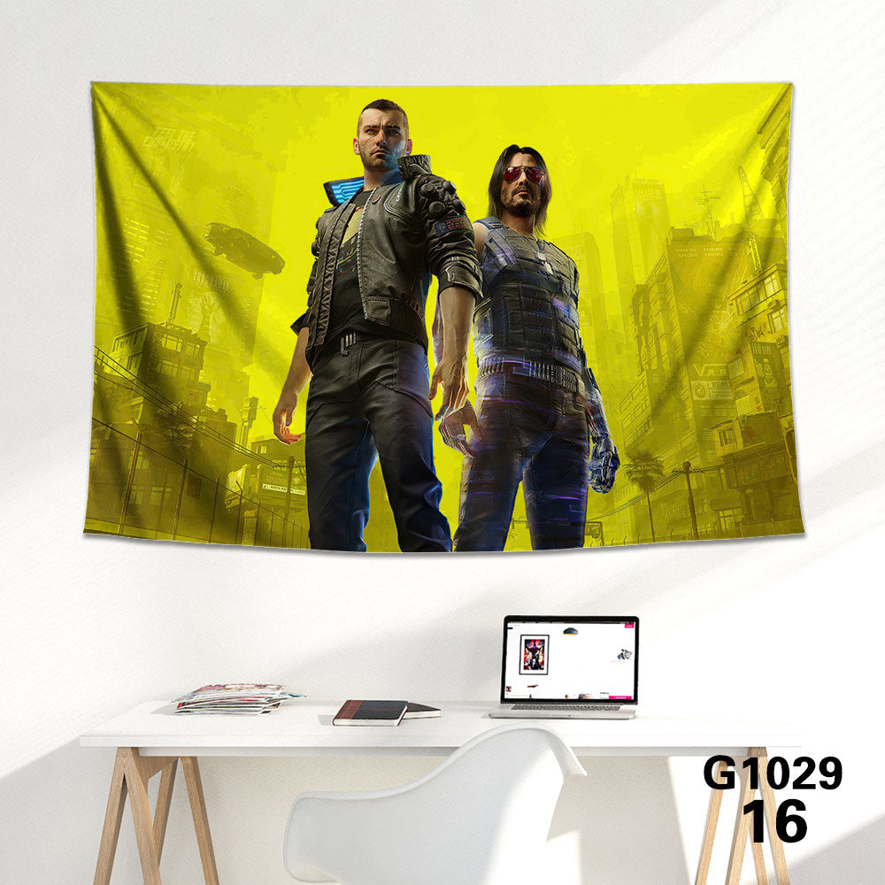Game background cloth tapestry wall cloth tapestry decoration canvas