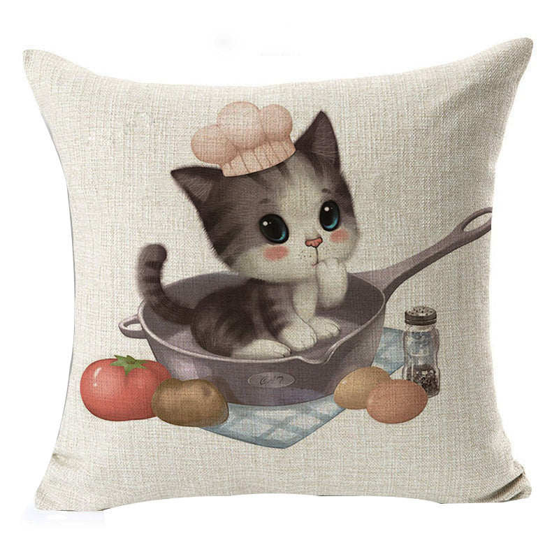 Cartoon Unique Pillow Waist-Mprotected Sleeve