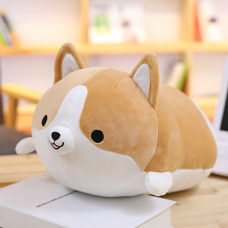 Down Cotton Dog Doll Pillow Plush Toy