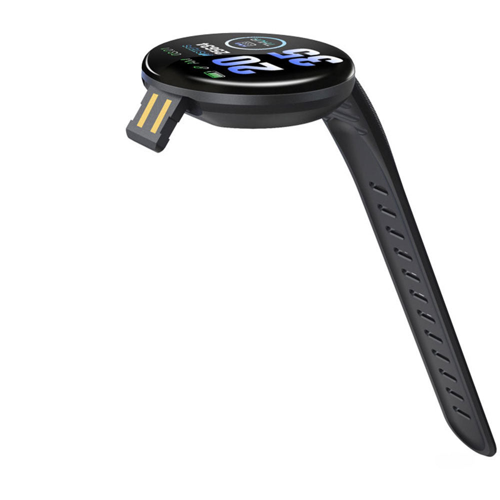 D18 Round Smart Bracelet Color Screen Sports Pedometer Sleep