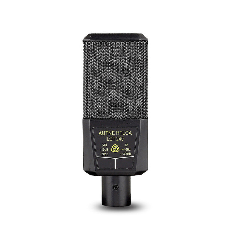 Recording Capacitor Microphone Sound Card Set