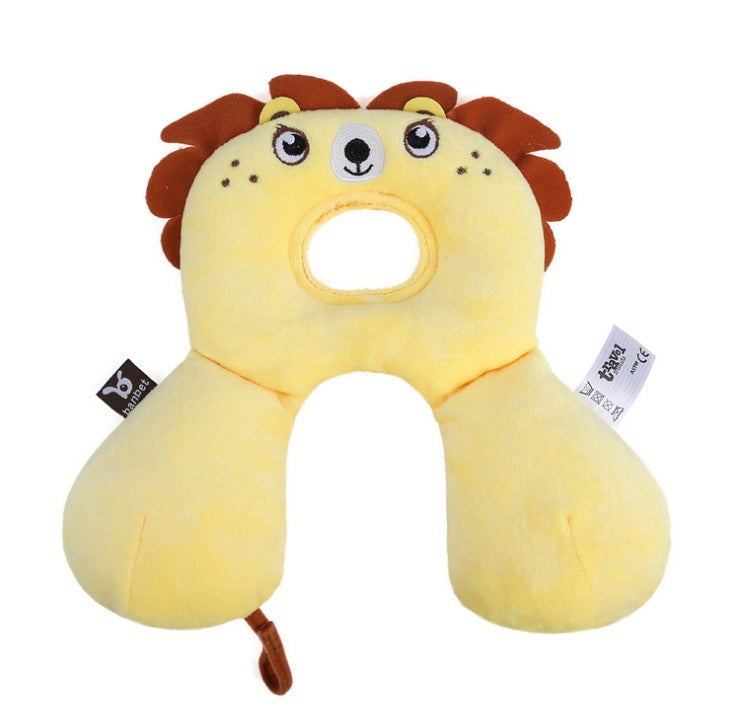 Baby Safety U-shaped Car Seat Pillow With Protective Cover