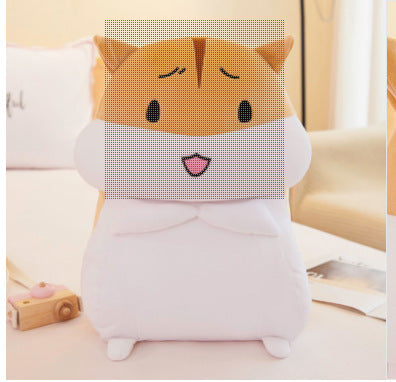 Doll warms your hands and pillows to intervene