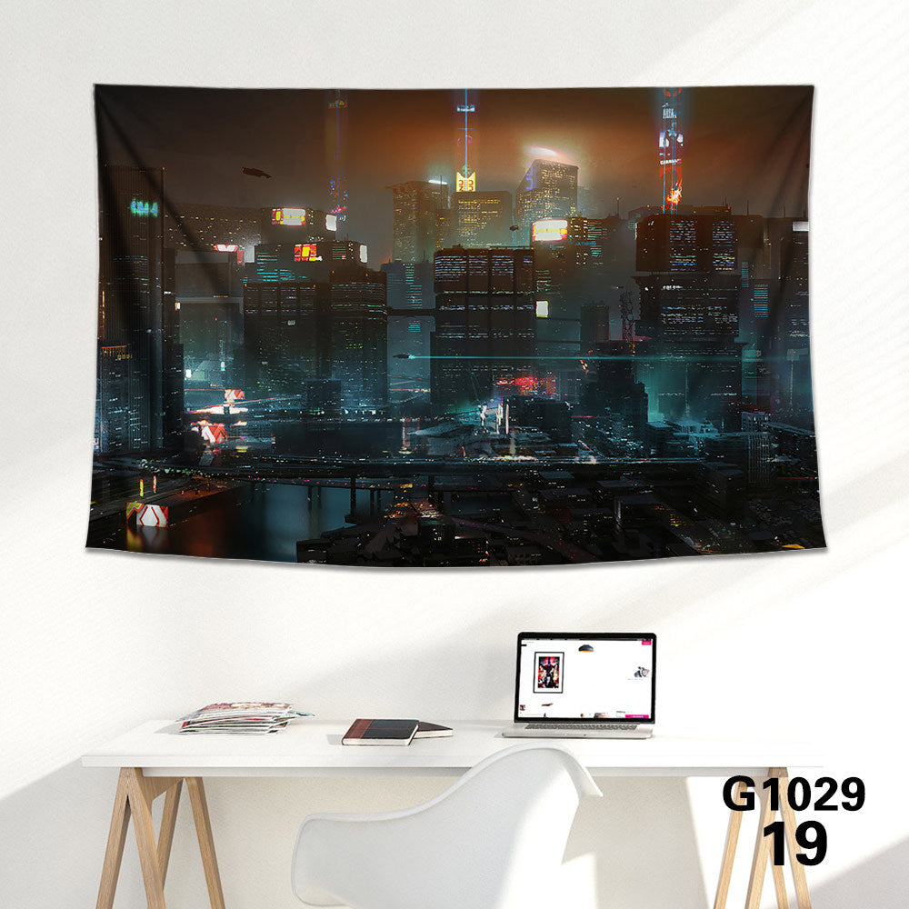 Game background cloth tapestry wall cloth tapestry decoration canvas