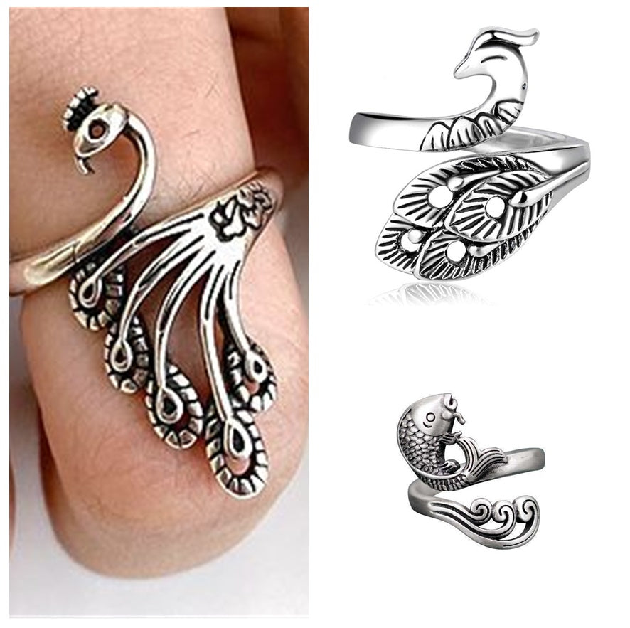 Old Jewelry Hook Line With Line Ring