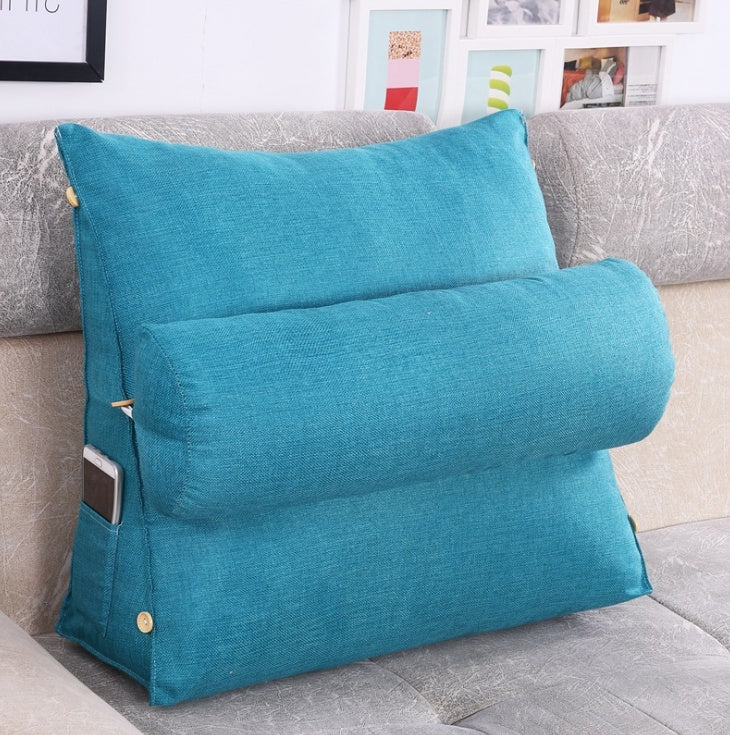 Bedside triangle cushion