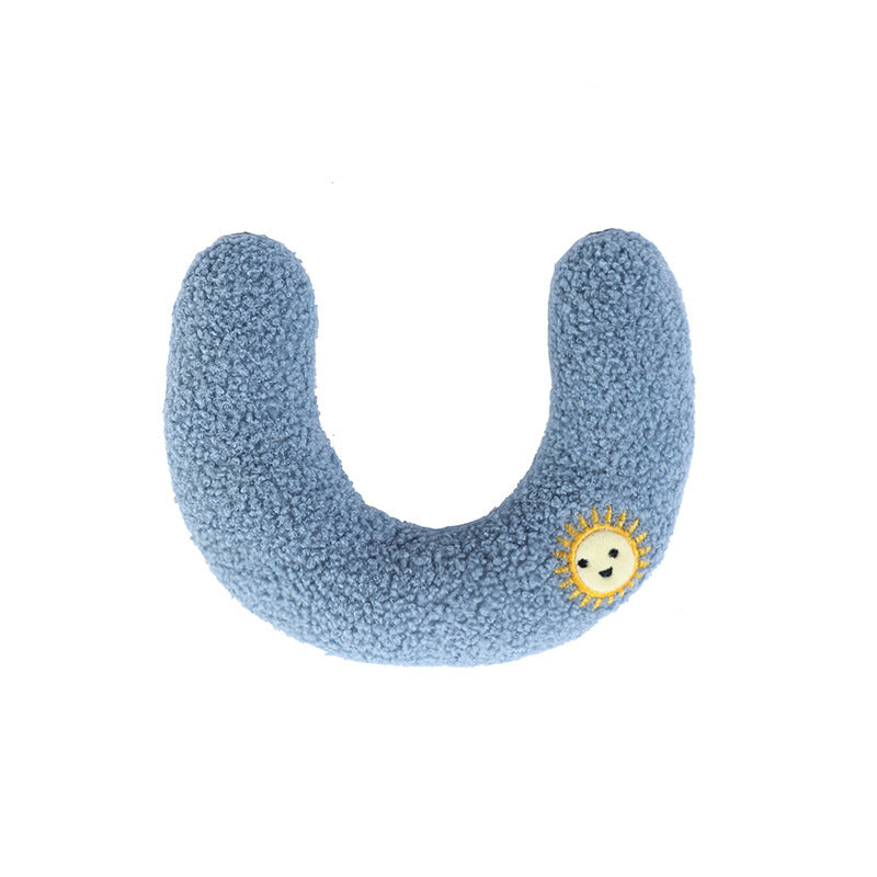 Pet Dog Cat Protect Cervical Spine Deep Sleep U-shape Pillow