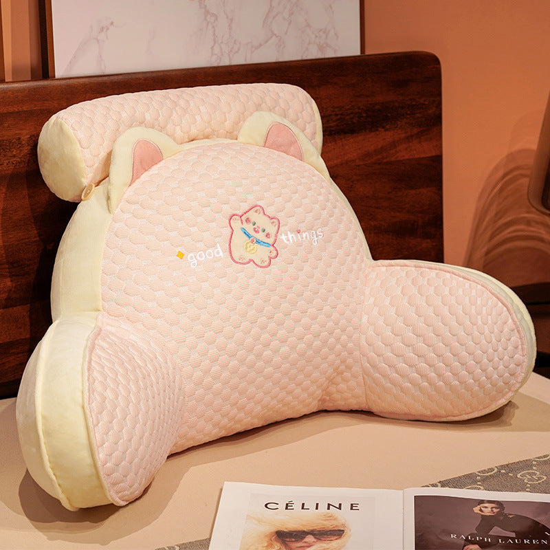 Reading Book Cute Sofa Plush Pillow