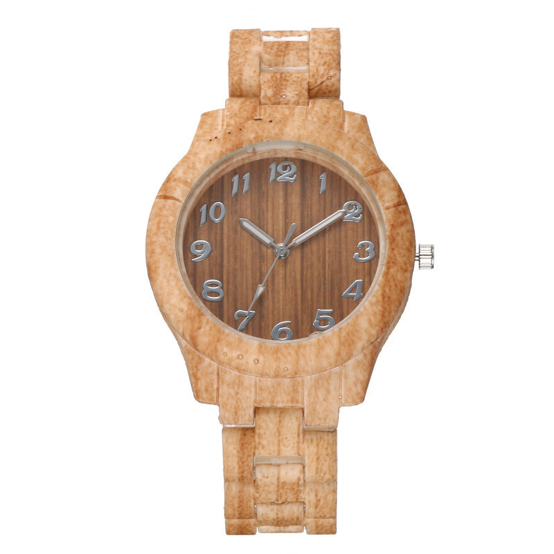 New imitation wood shell coconut shell watch