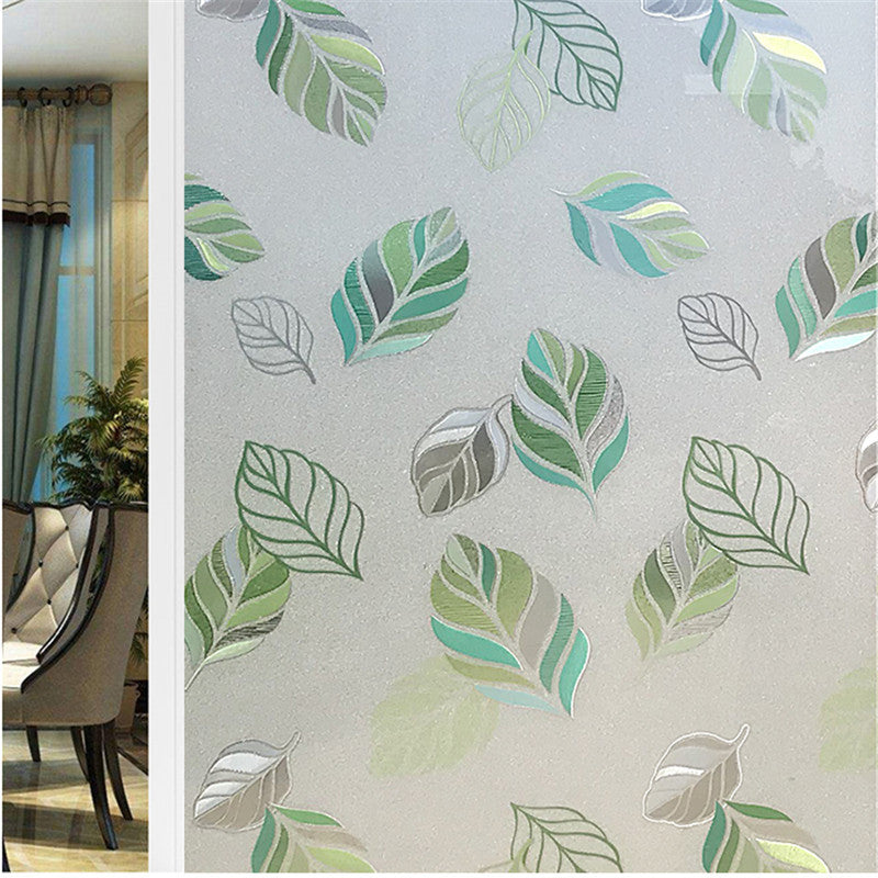 Window Cover Stained Waterproof Glass Foil Window Sticker