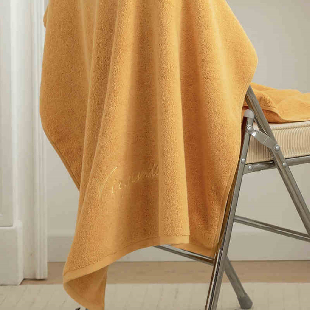 Embroidered Words, DIY Men's And Women's Bath Towels, Customized And Engraved Names