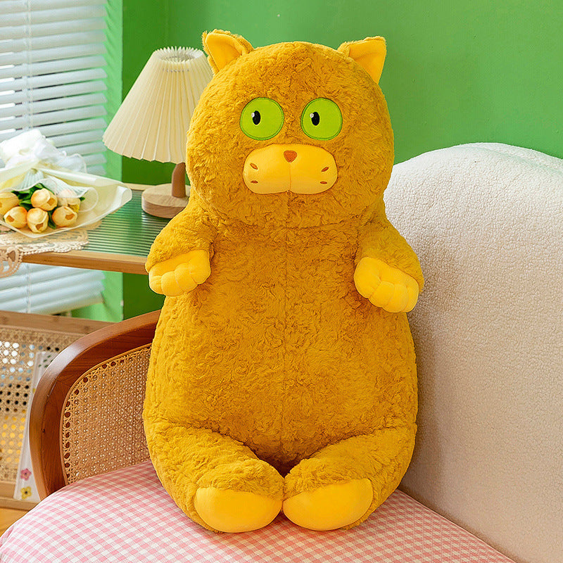 Kitty Doll Interpupil Cat Plush Toy Creative Net Red Throw Pillow
