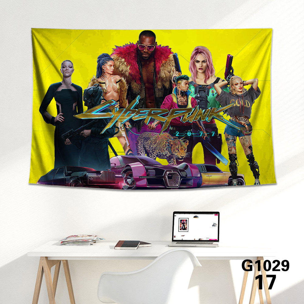 Game background cloth tapestry wall cloth tapestry decoration canvas