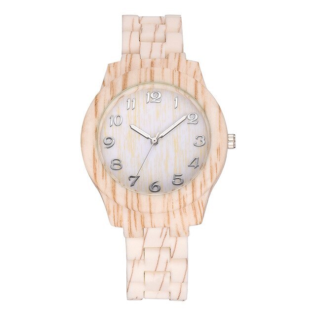 New imitation wood shell coconut shell watch