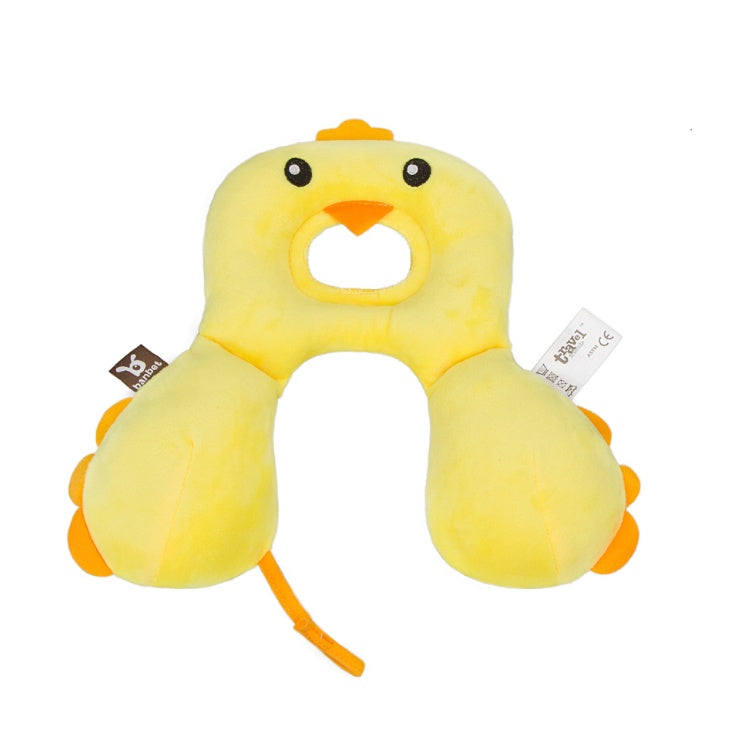 Baby Safety U-shaped Car Seat Pillow With Protective Cover