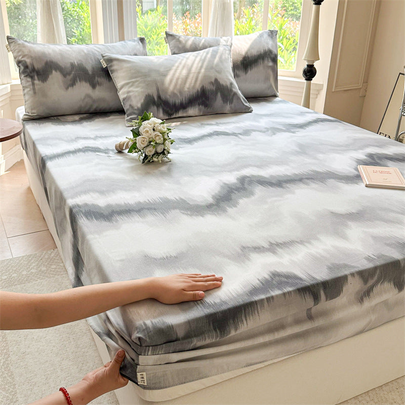 Pure Cotton Crash Fitted Sheet Thickened