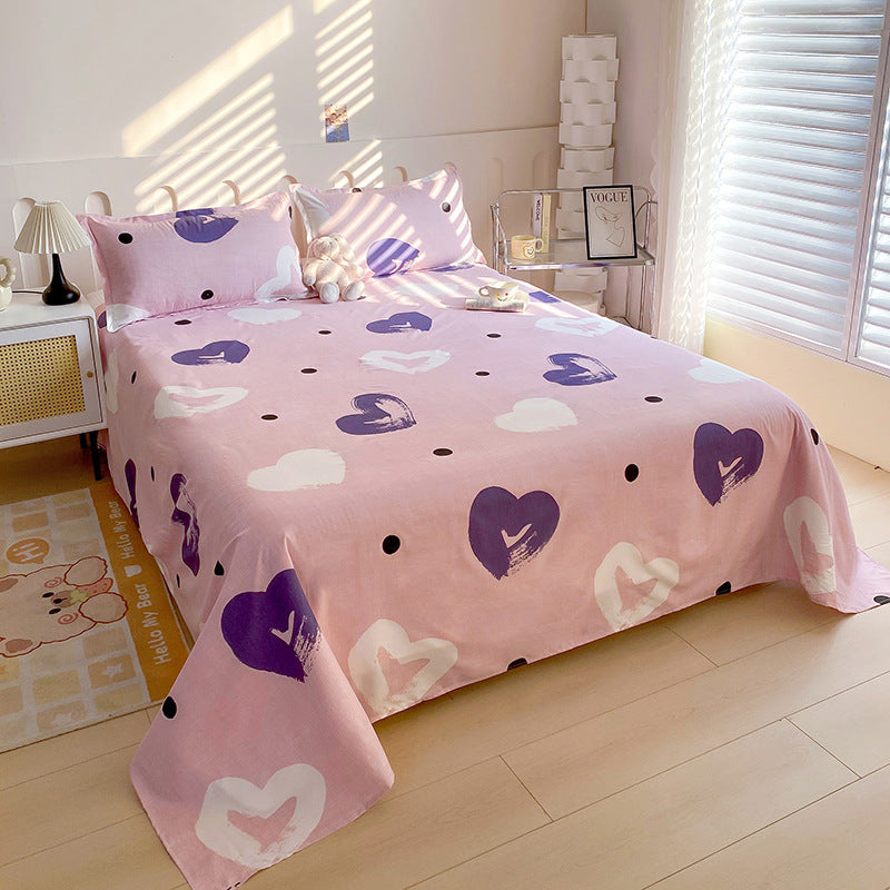 Skin-friendly Bed Sheet Brushed Bedspread
