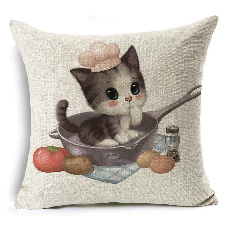 Cartoon Unique Pillow Waist-Mprotected Sleeve