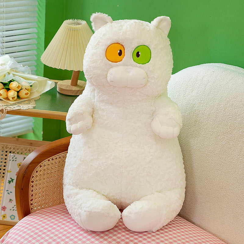 Kitty Doll Interpupil Cat Plush Toy Creative Net Red Throw Pillow