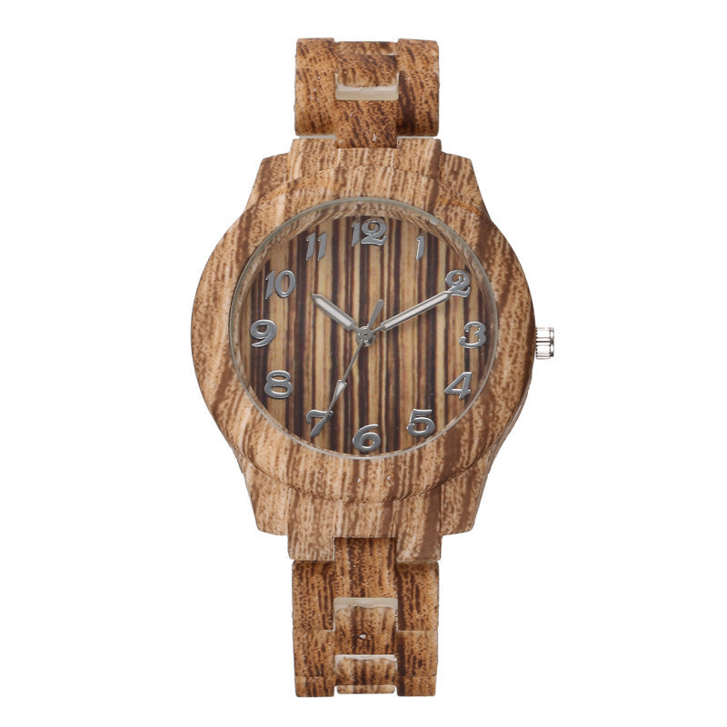 New imitation wood shell coconut shell watch