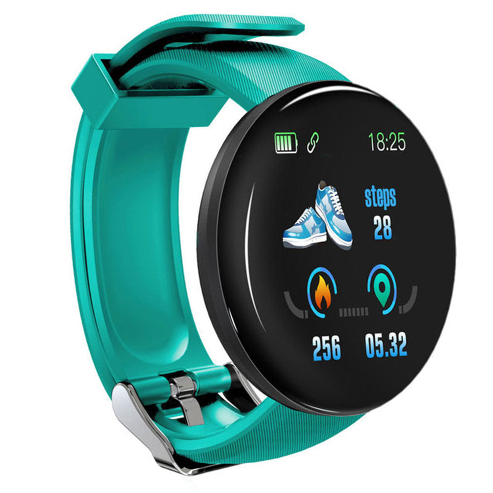 D18 Round Smart Bracelet Color Screen Sports Pedometer Sleep