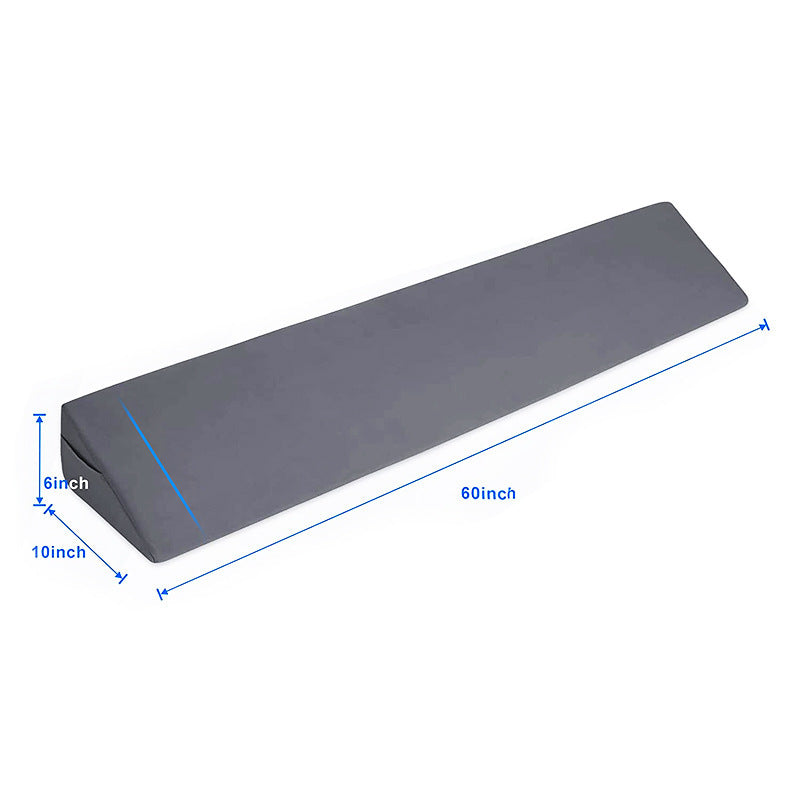 Bedside Triangle Wedge With Pocket Bed Seam Filled Sponge Right Angle Pillow