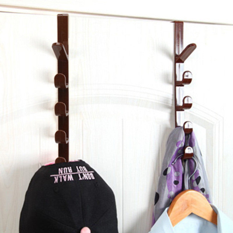 Creative Multi-purpose Five-Segment Hooks Towels And Hats With 5 Seamless Hooks
