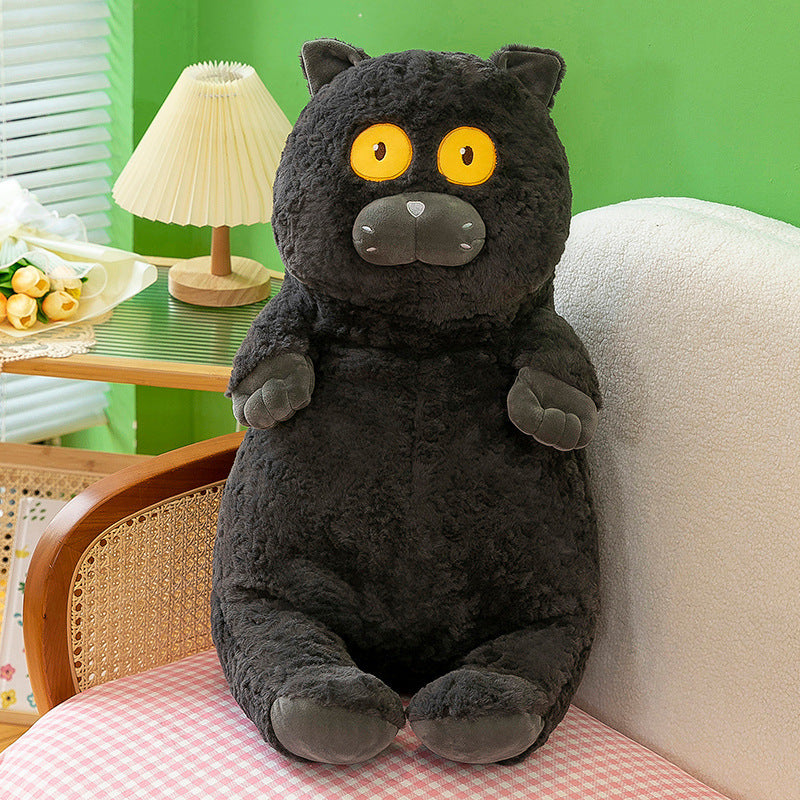 Kitty Doll Interpupil Cat Plush Toy Creative Net Red Throw Pillow