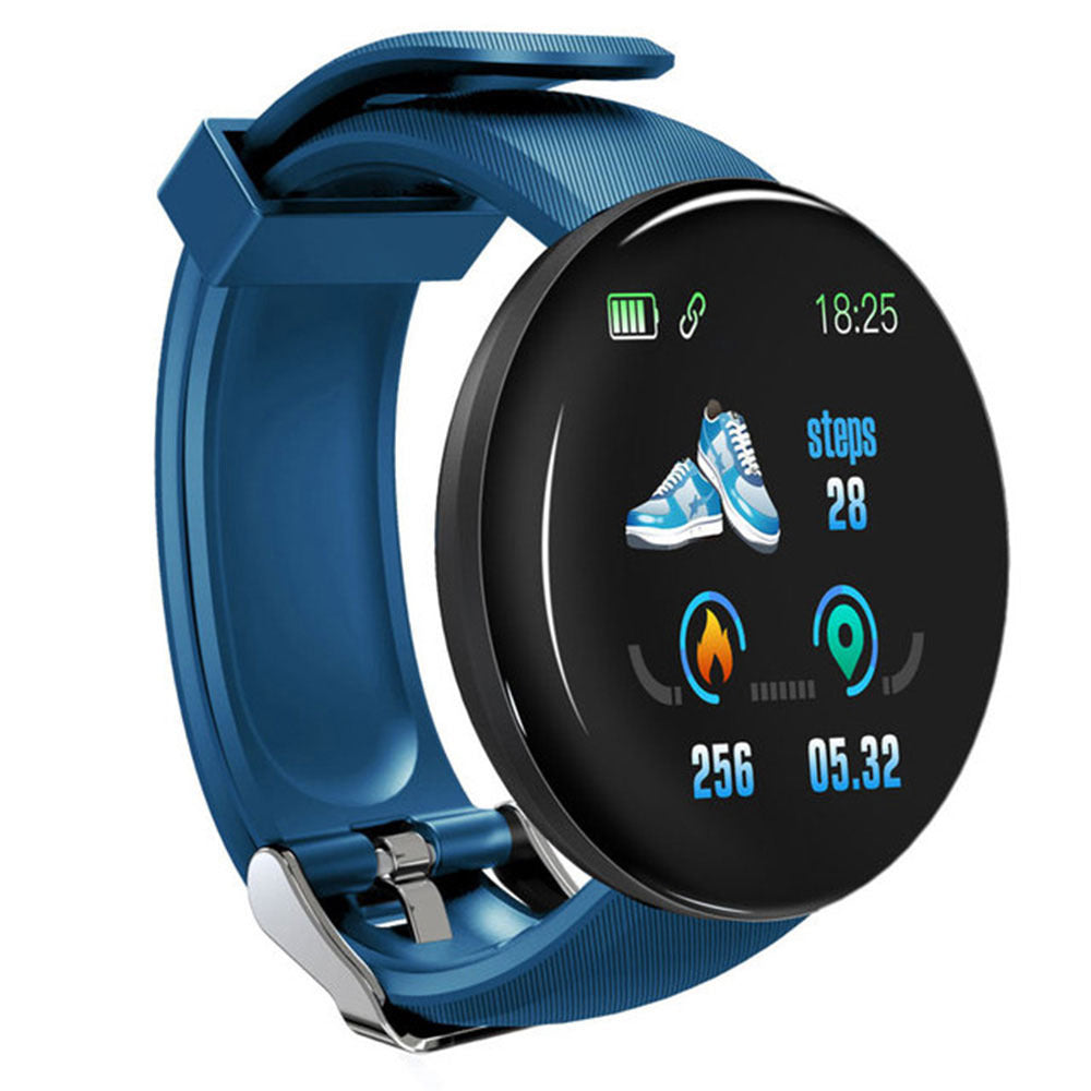 D18 Round Smart Bracelet Color Screen Sports Pedometer Sleep