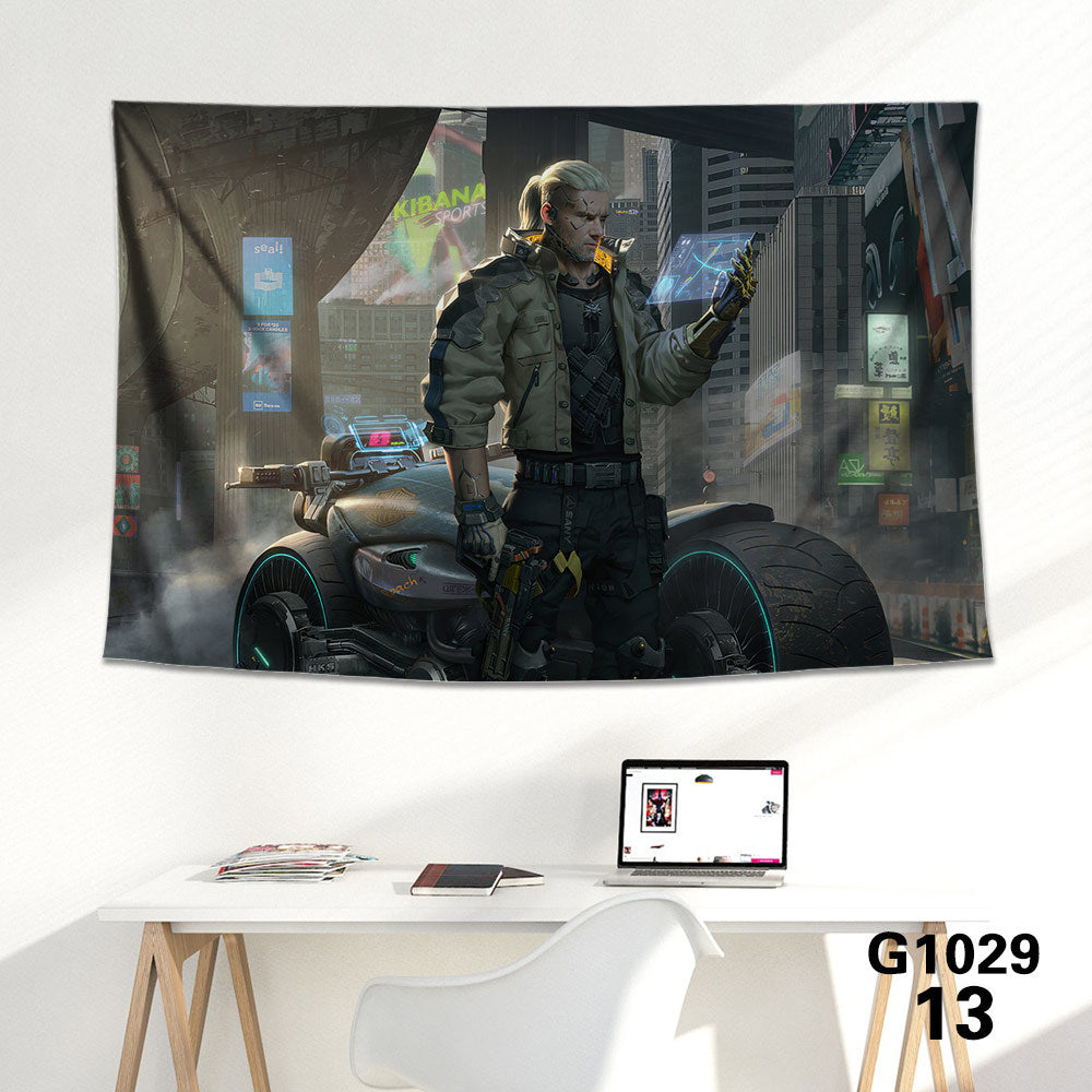 Game background cloth tapestry wall cloth tapestry decoration canvas