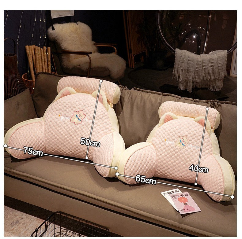 Reading Book Cute Sofa Plush Pillow