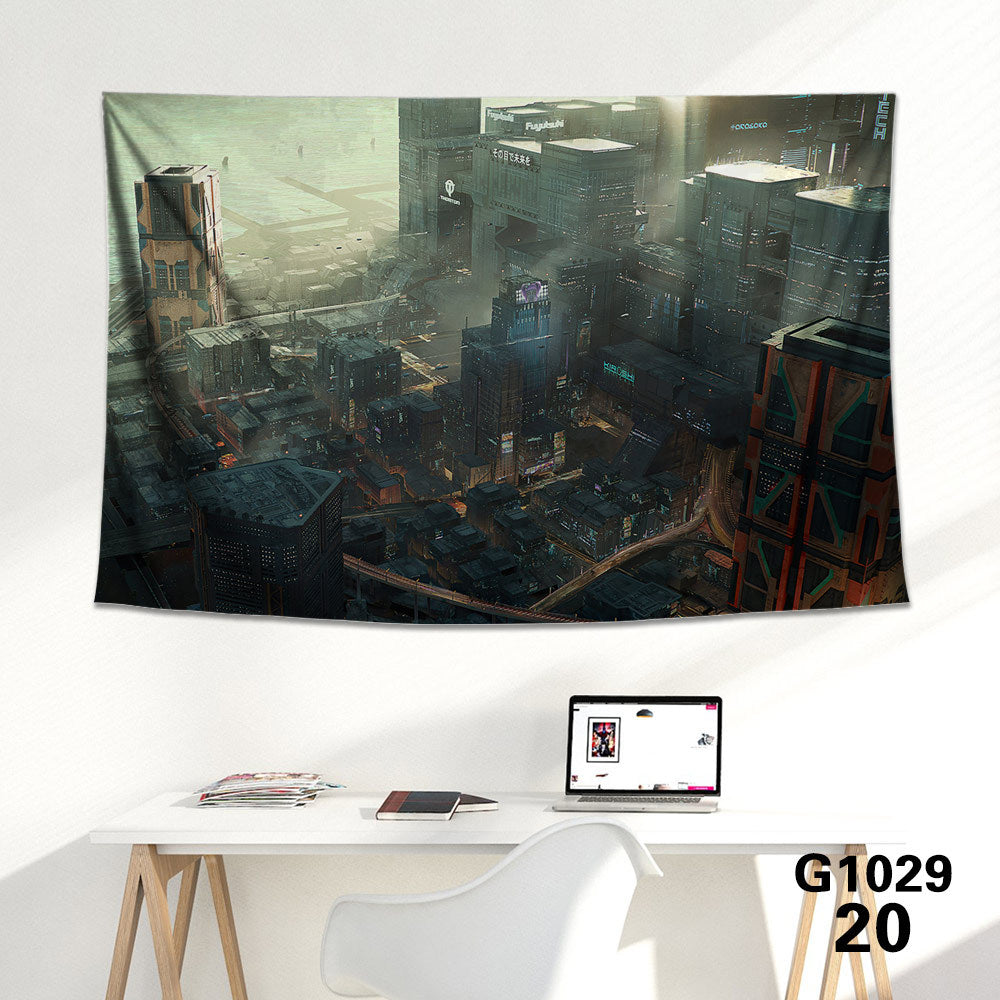 Game background cloth tapestry wall cloth tapestry decoration canvas