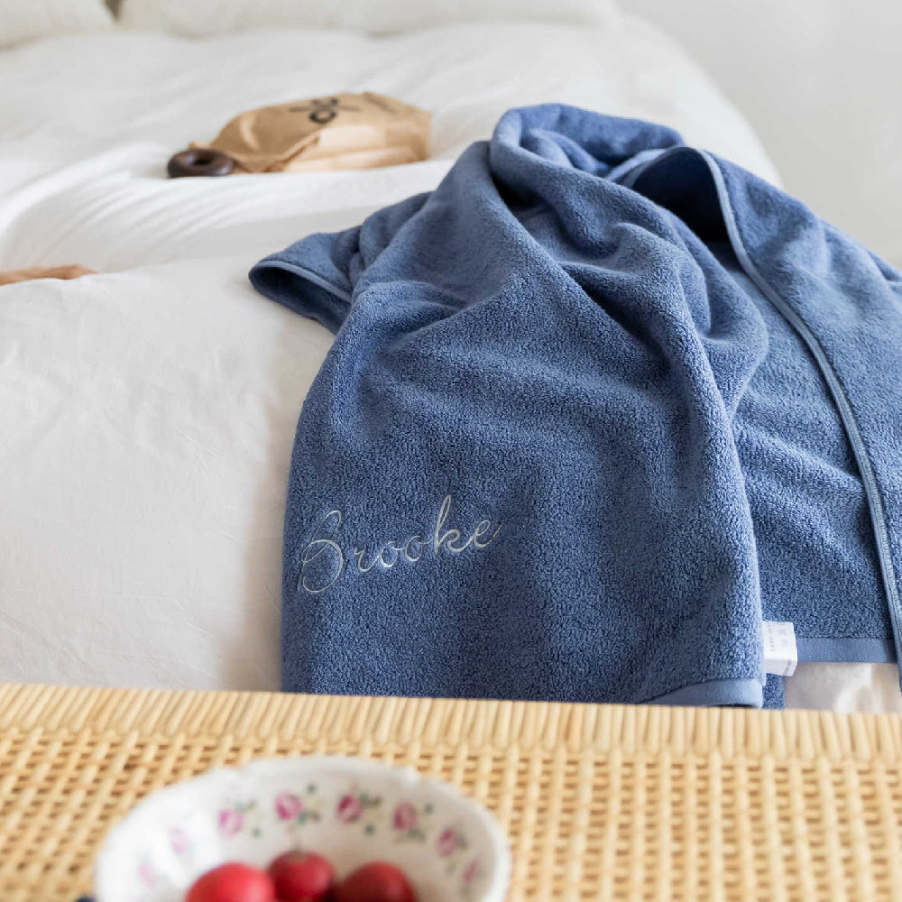 Embroidered Words, DIY Men's And Women's Bath Towels, Customized And Engraved Names