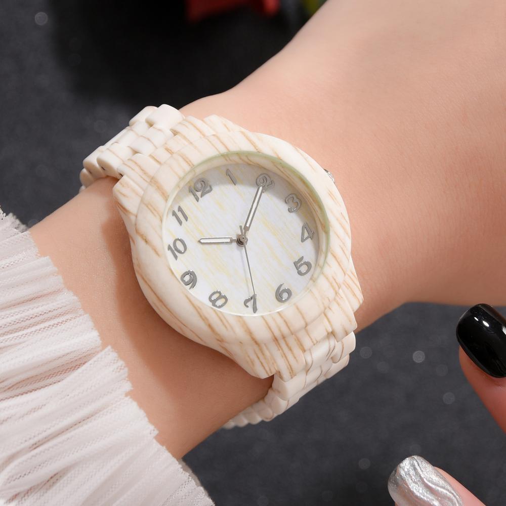 New imitation wood shell coconut shell watch