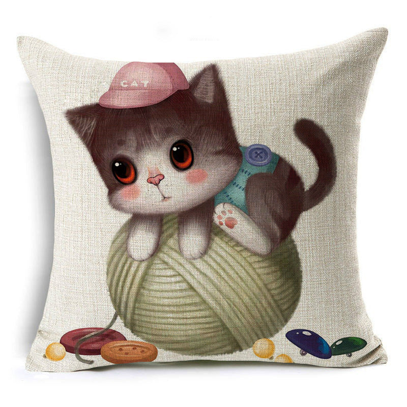 Cartoon Unique Pillow Waist-Mprotected Sleeve