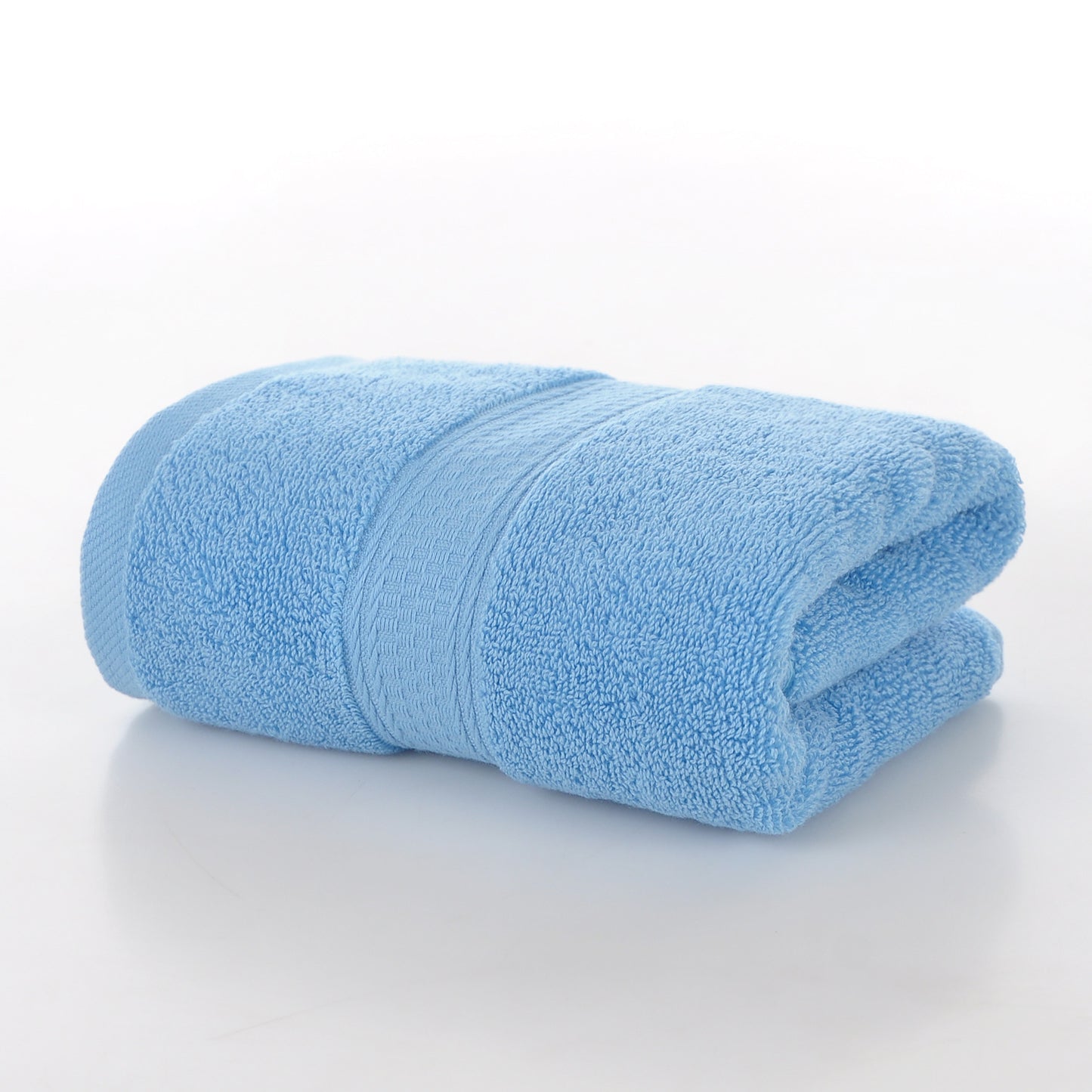 Solid Colored Off Grade Pure Cotton Towels For Home Use