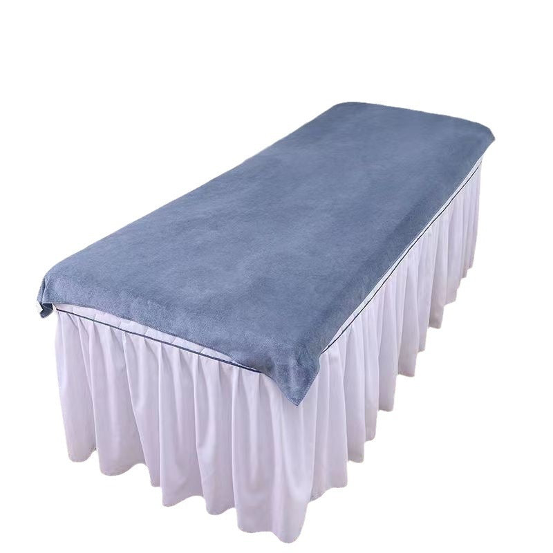 Beauty Salon Bath Towels Bed Towel Massage Pedicure Bed Sheet Hotel Bath Towel Water-absorbing Quick-drying Sweat Steaming Household Large Bath Towel