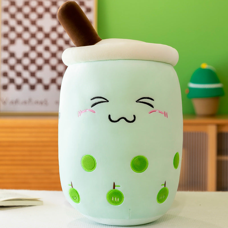 Fruit Milk Tea Cup Pillow Plush