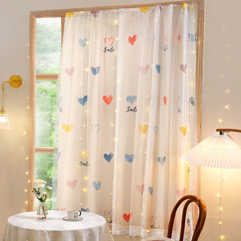 Velcro Curtain Simple Shading Cloth Punch-free Installation