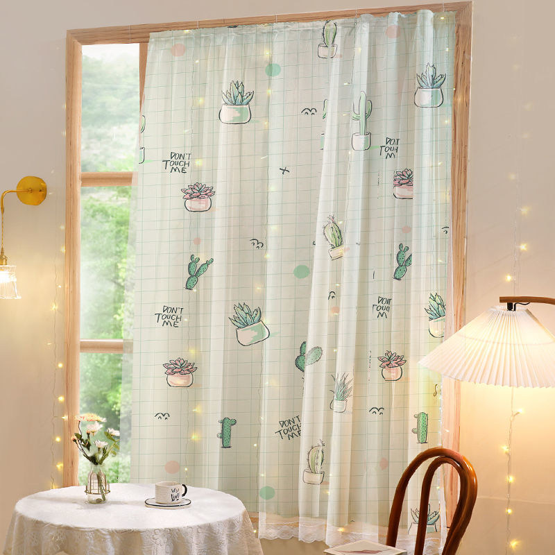 Velcro Curtain Simple Shading Cloth Punch-free Installation