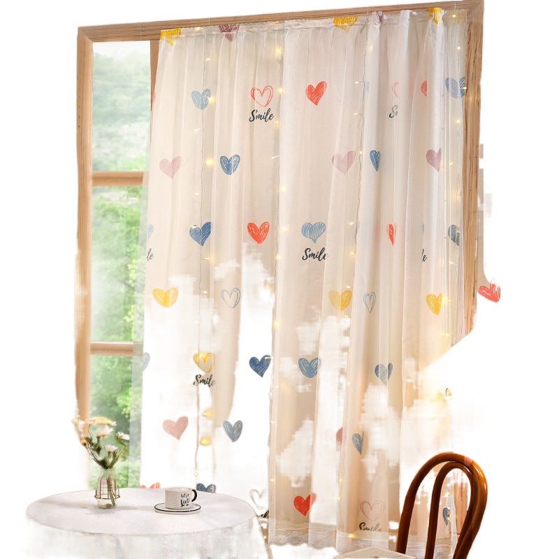 Velcro Curtain Simple Shading Cloth Punch-free Installation