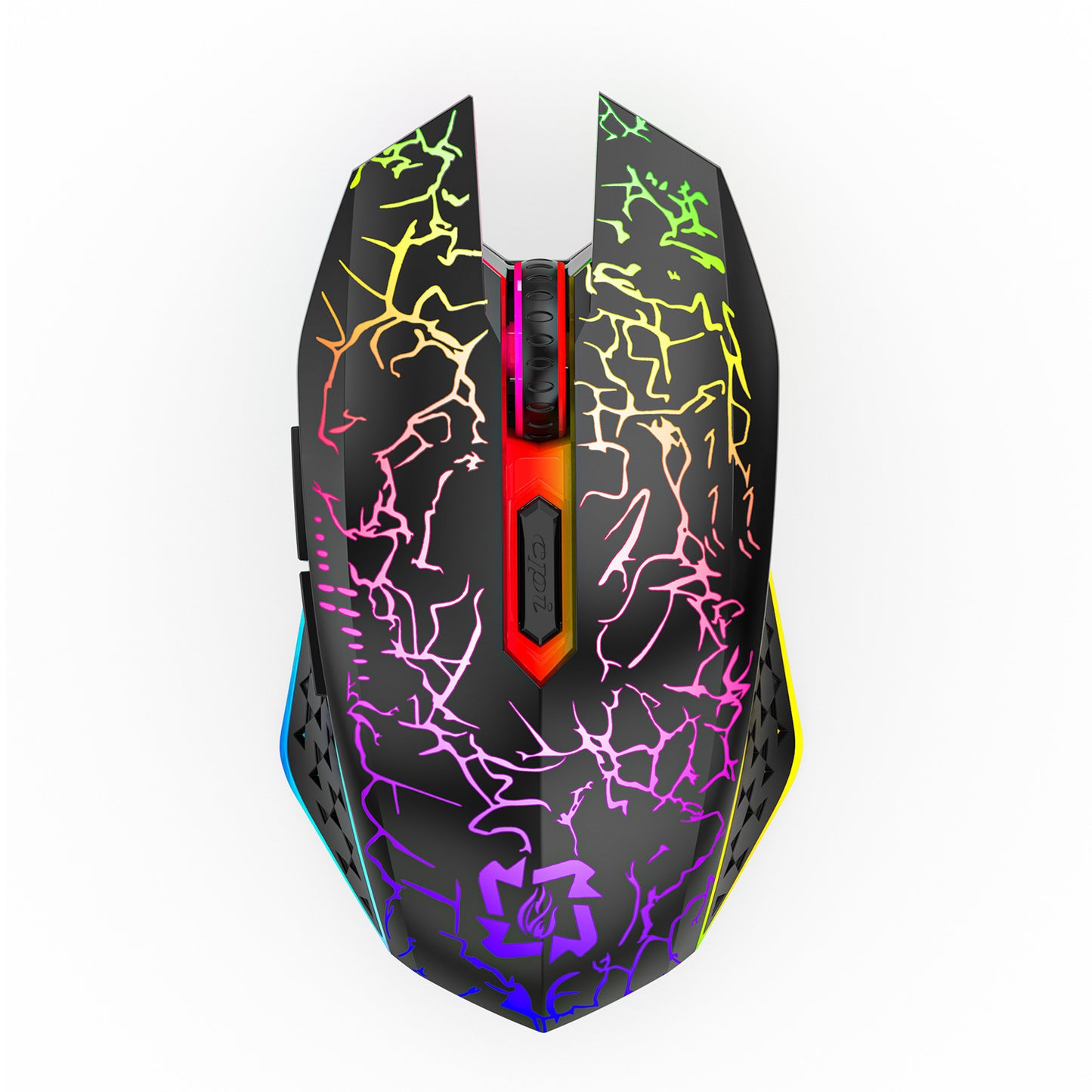 Bluetooth Dual-mode 24G Radio Gaming Mouse Rechargeable Luminous Mute Breathing Light