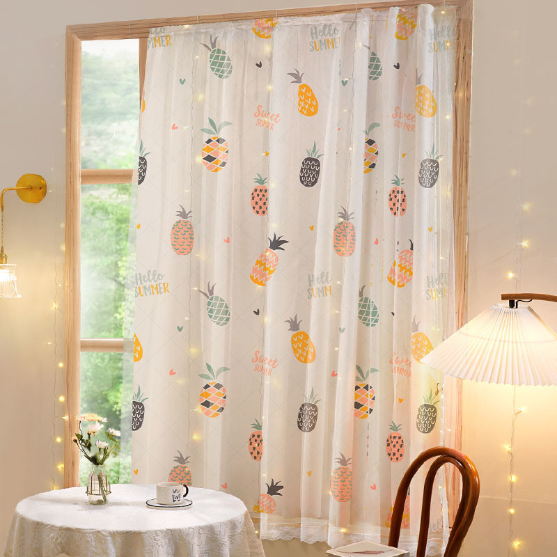 Velcro Curtain Simple Shading Cloth Punch-free Installation